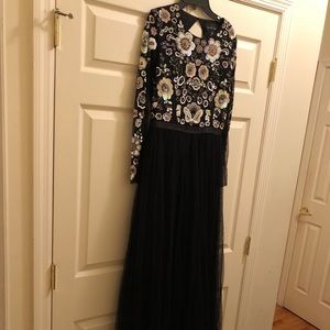 Needle and Thread Sequin Bodice Tule Gown SZ8